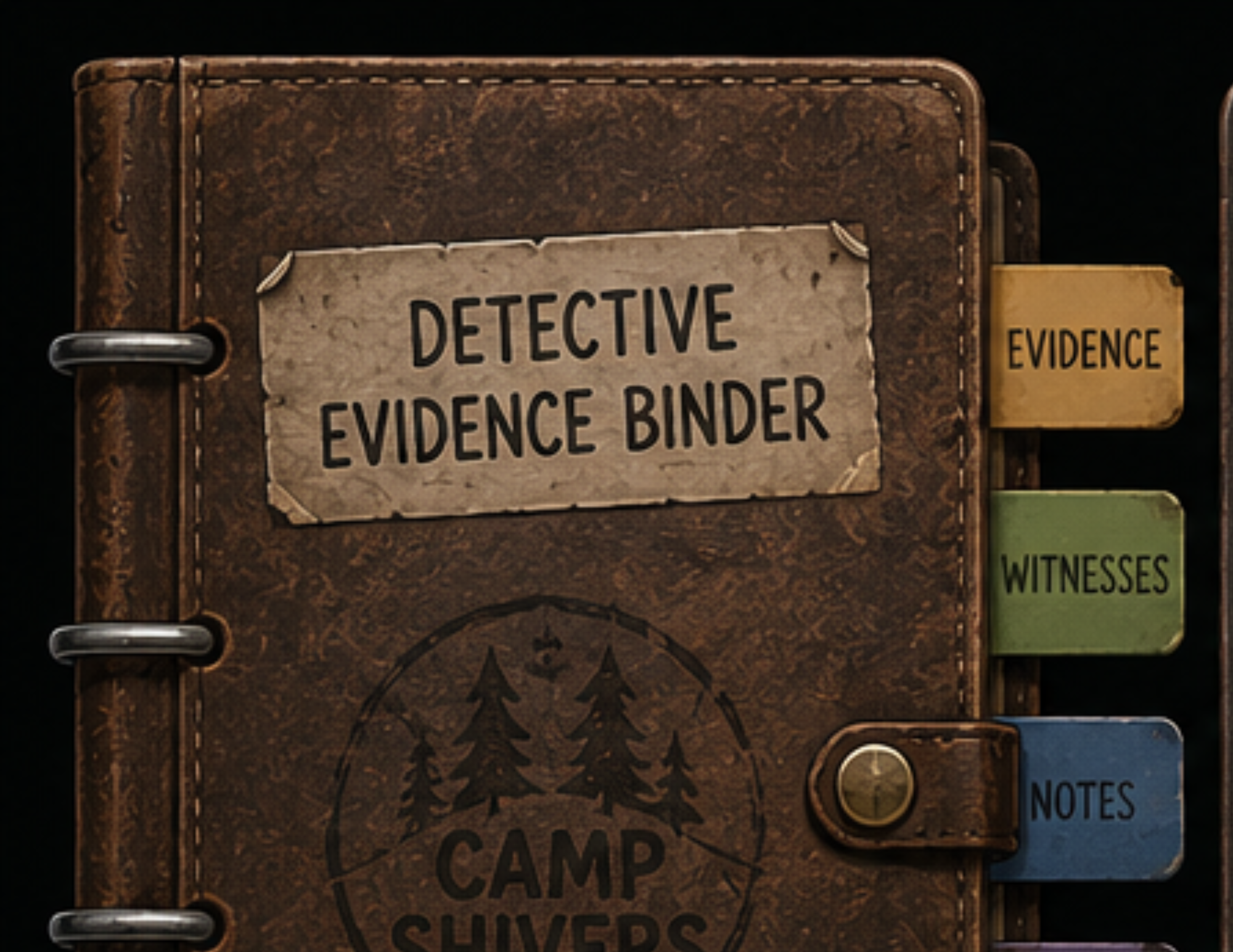 Detective Evidence Binder